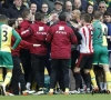 Degradatiekraker met Mbokani ontaarde al na 3 minuten: Sunderland-back tegen de reclameboarding gekatapulteerd (met beelden!)