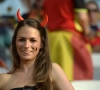 Om de dag goed te beginnen ... Wags en andere knappe Belgische fans