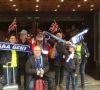 FOTO: De fans van Gent laten stormachtig Londen hun kleuren zien