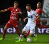 Leuke sfeerderby tussen Zulte Waregem en Kortrijk levert goals, spanning en suspens op, maar geen winnaar