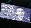 Weduwe Josip Weber enorm ontroerd door eerbetoon: "Ze vergeten hem niet"