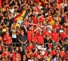 Rode Duivels spelen zaterdag in uitverkocht stadion, 500 Belgische toeschouwers aanwezig