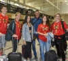 ? In beeld: schoon volk op de fan flight naar Sint-Petersburg, families van Rode Duivels maken zich op voor pré-finale van hun helden
