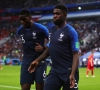 ? Het zal wel toeval zijn, maar toch: dit deed Samuel Umtiti tijdens de rust van Frankrijk-België en dus nauwelijks enkele minuten voor zijn doelpunt