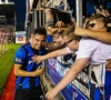 ? Blauw-zwart feestje op Le Canonnier: Matchwinnaar Cools neemt de megafoon, meegereisde fans genieten met volle teugen
