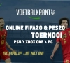 Schrijf je nu in op 1 van onze online voetbaltornooien (FIFA/PES op PS4/PC/XBOX)