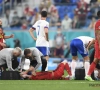Timothy Castagne staat terug op het trainingsveld na zijn zware blessure