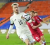 Rode Duivel Alexis Saelemaekers reageert duidelijk na teleurstellend gelijkspel tegen Noord-Macedonië