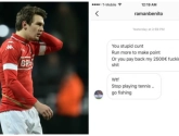 Raman gokt en schoffeert toptennisser, die zet prompt privéberichten online