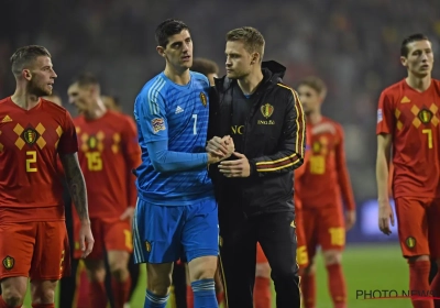 Simon Mignolet krijgt een boodschap van Thibaut Courtois na de aankondiging van zijn afscheid