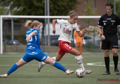 KRC Genk Ladies kiezen speelster van de match in nederlaag tegen Lille
