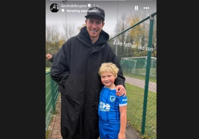"Like father, like son" - Kevin De Bruyne duikt op in... Genk