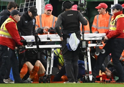 Extra domper voor Club Brugge? Nordin Jackers weggevoerd op brancard!