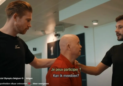 Schitterend! Kevin De Bruyne laat de droom van Special Olympics-atleet uitkomenf
