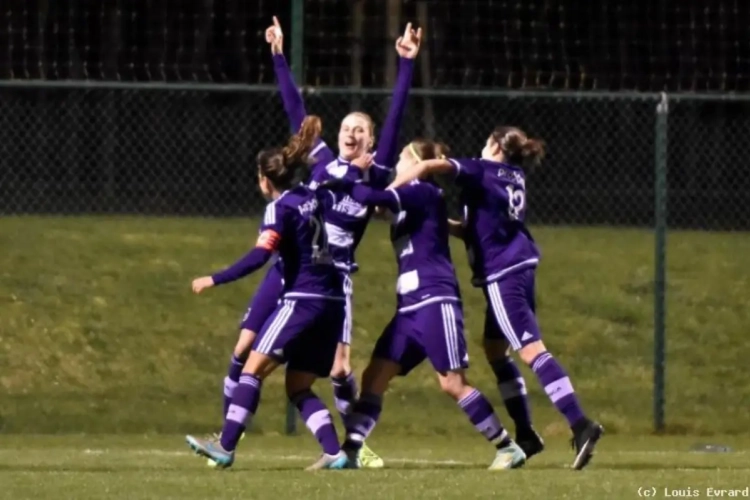 Zij wel: Anderlecht Vrouwen als leider de play-offs in