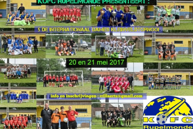 Rupelmonde komt met uniek toernooi voor vrouwen!