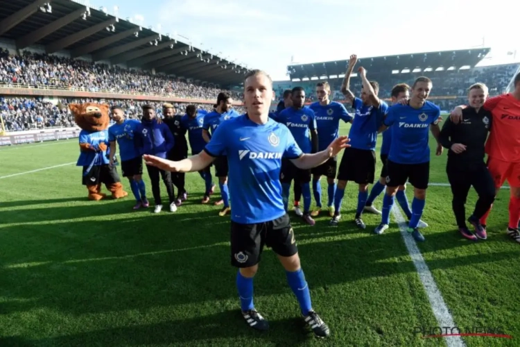 "Vormer Gouden Schoen, olé olé", zongen de fans van Club Brugge, al ziet Van der Elst 3 grotere kandidaten voor de prijs