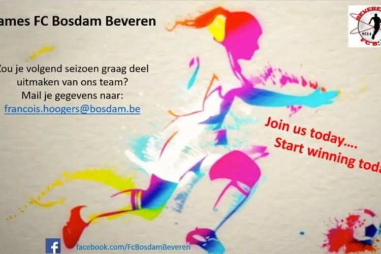 Bosdam Beveren zoekt speelsters