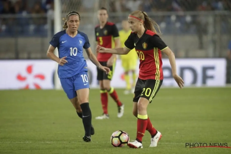 Red Flames halen bemoedigend resultaat tegen wereldtopper Frankrijk