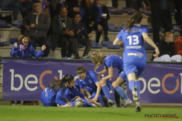 KRC Genk Ladies na absolute thriller tegen KAA Gent Ladies naar bekerfinale