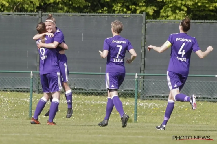 Zij wél al: Anderlecht Vrouwen voor het eerst in twintig jaar kampioen van België