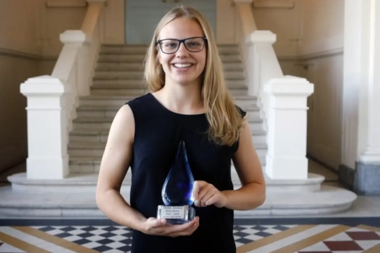 Sarah Wijnants is beste belofte: "Waar deze trofee terechtkomt?"