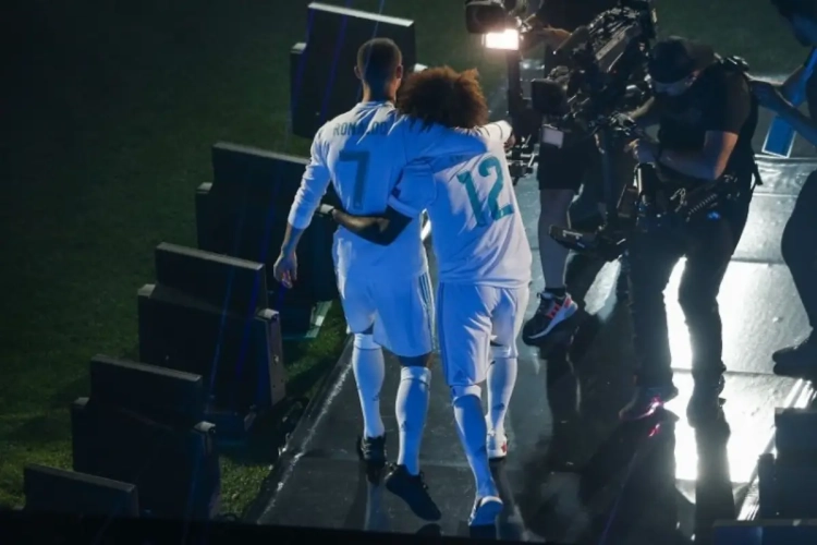 Emotionele speler van Real Madrid neemt op pakkende wijze afscheid van zijn maatje Ronaldo