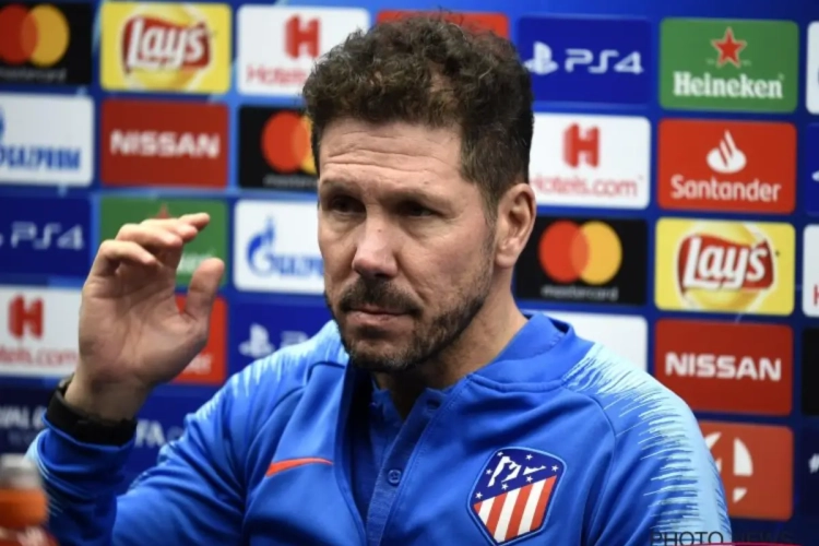 Simeone is duidelijk op de persconferentie: "Ik beschouw deze wedstrijd niet als een finale, maar ik weet dat jullie pers er van houden om het zo te noemen"