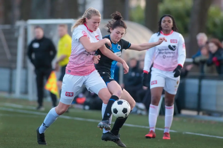 Vrouwen Club Brugge gaan onderuit in Nederland