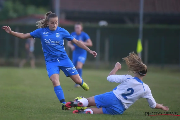 📷 KRC Genk Ladies kloppen Moldavo in oefenwedstrijd