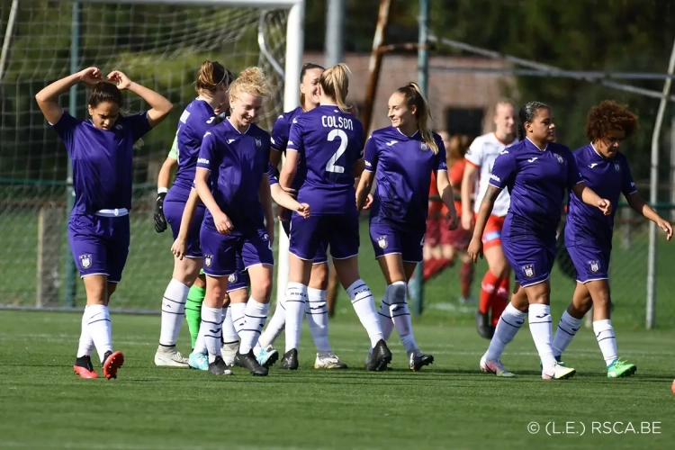 📷 🎥 Beelden van de 0-11 zege van de Anderlecht Vrouwen bij Zulte Waregem