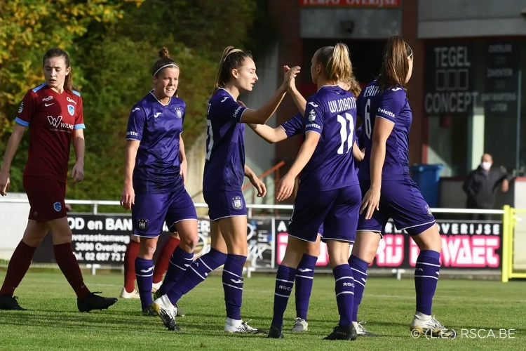 📷 🎥 De beelden van de 10-0(!) van RSC Anderlecht tegen KRC Genk Ladies