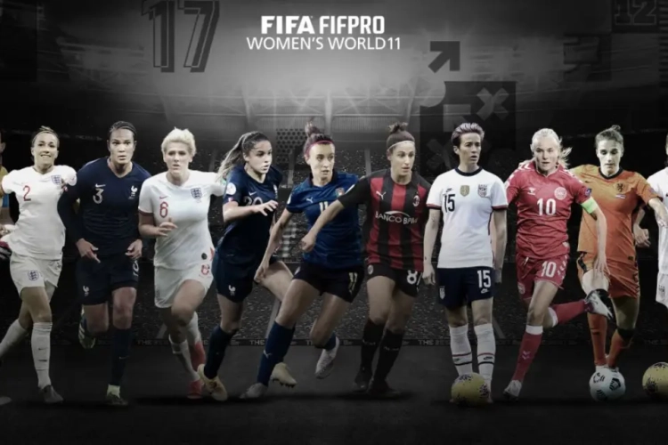 Dit zijn The Best 11 bij de vrouwen, met ook een Oranje Leeuwin