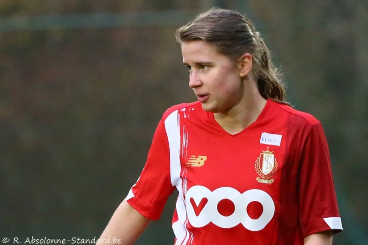 📷 Ploegmaats staken speelster Standard hart onder de riem na lange blessure