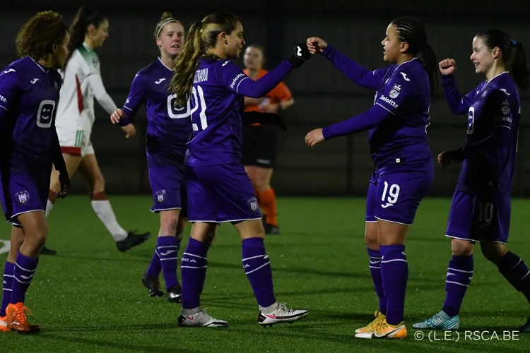 📷 🎥 Anderlecht dartelt? Dat is iets voor de vrouwenploeg: de beelden van de 1-8 bij OH Leuven
