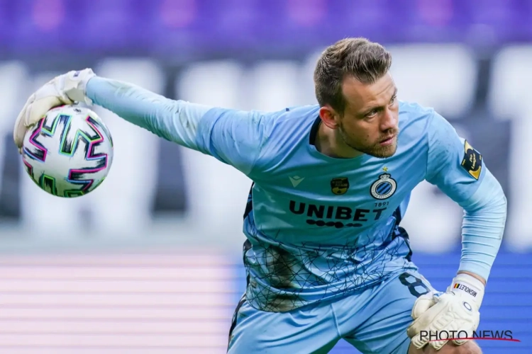 Doelman Simon Mignolet heeft nieuw rugnummer bij Club Brugge