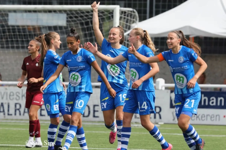KAA Gent Ladies kloppen Franse topklasser na spectaculair duel