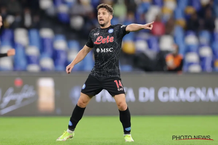 Dries Mertens laat van zich horen over terugkeer naar Belgische competitie