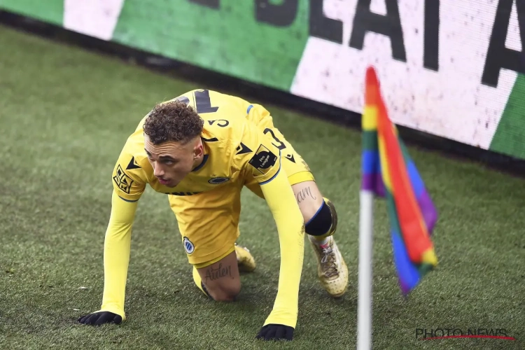 Noa Lang krijgt na affluiten in Brugse derby tweede gele kaart en is geschorst voor volgende partij