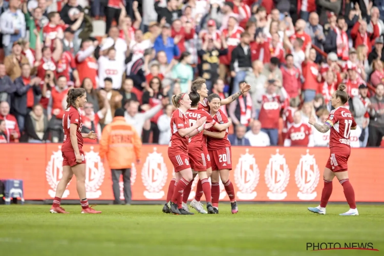 Standard pakt Beker van België na verlengingen tegen KRC Genk Ladies