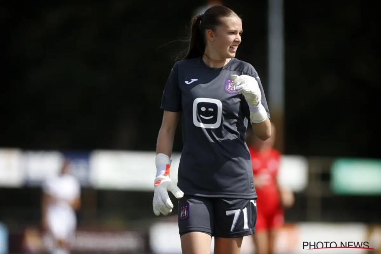 Jonge keepster van RSC Anderlecht heeft duidelijke ambities