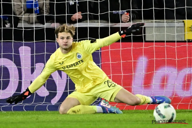 Nordin Jackers redt Club Brugge in eerste helft, maar kreeg duidelijke boodschap van Nicky Hayen