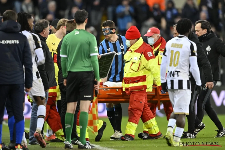🎥 Drama voor Club Brugge? Simon Mignolet op draagberrie afgevoerd, MUG ter plekke