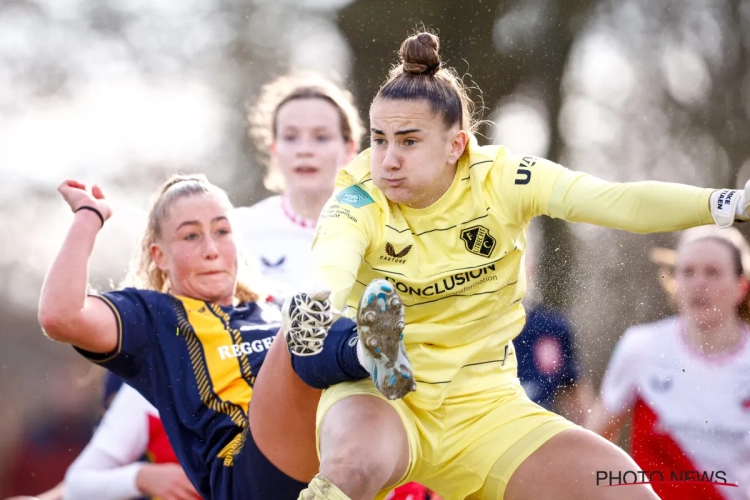 Zeer knap: Belgische doelvrouw opgenomen in elftal van het seizoen in Nederland