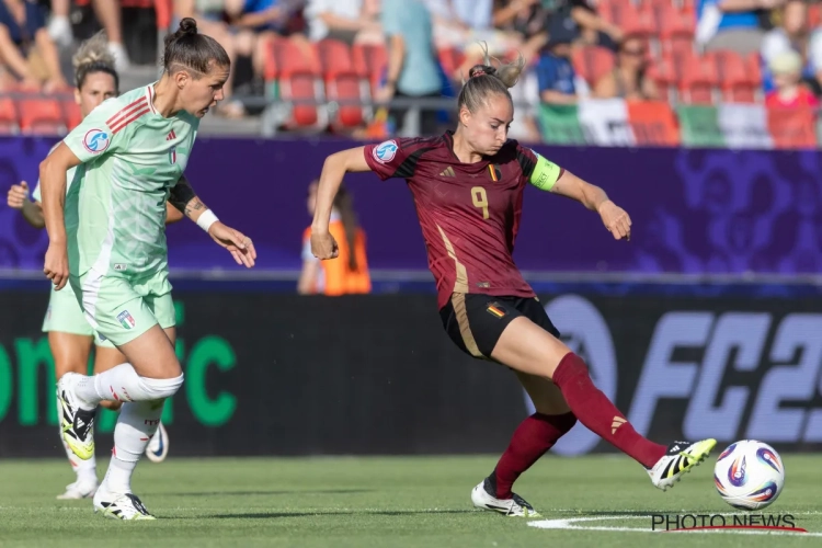 Kantelmoment of niet? Tessa Wullaert en bondscoach Gunnarsdottir laten zich uit over gemiste kans en tegendoelpunt
