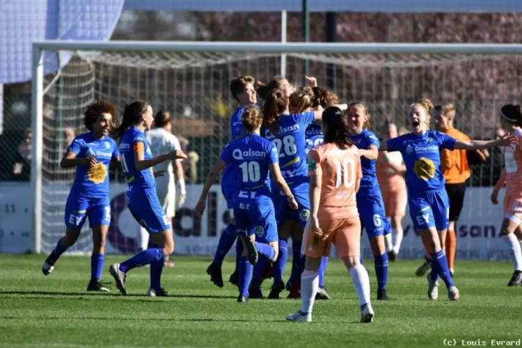 KAA Gent Ladies kloppen Anderlecht in leuke bekermatch voor vol huis
