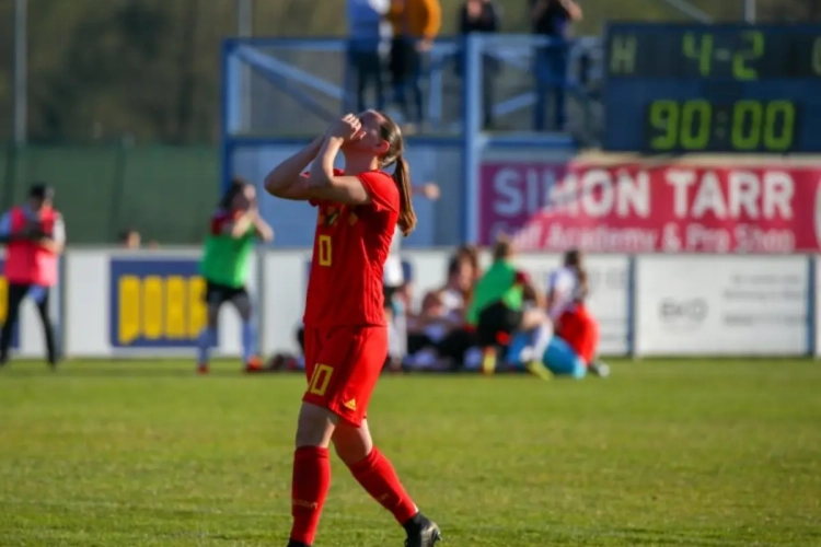 📷 Nét geen EK: de teleurstelling van de Jonge Red Flames was enorm