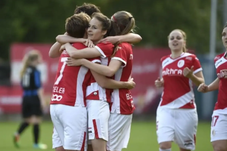 Standard Fémina met forfaitscore voorbij Club Brugge