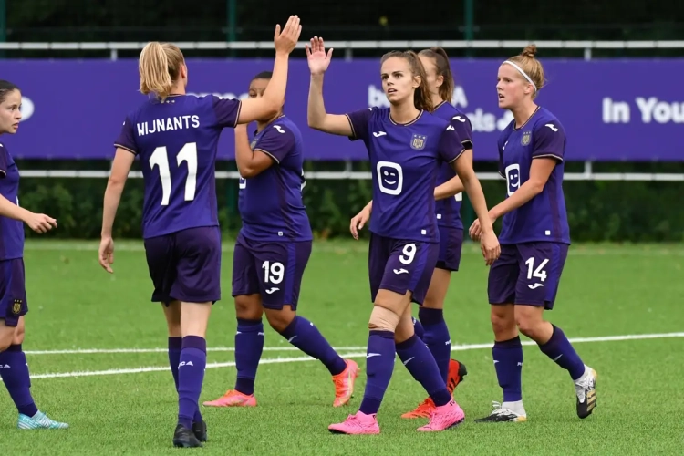 Vrouwen Anderlecht halen uit in Brusselse derby