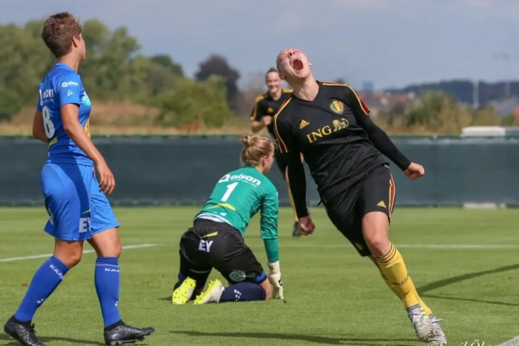 Belgian Red Flames verslaan KAA Gent Ladies in sparringswedstrijd